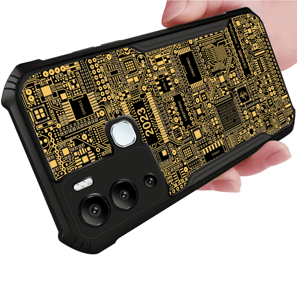 電路板圖案手機殼適用於 OnePlus 9 8 10 Pro 9R 10R 11R 9RT 8T 3 11 ACE 2