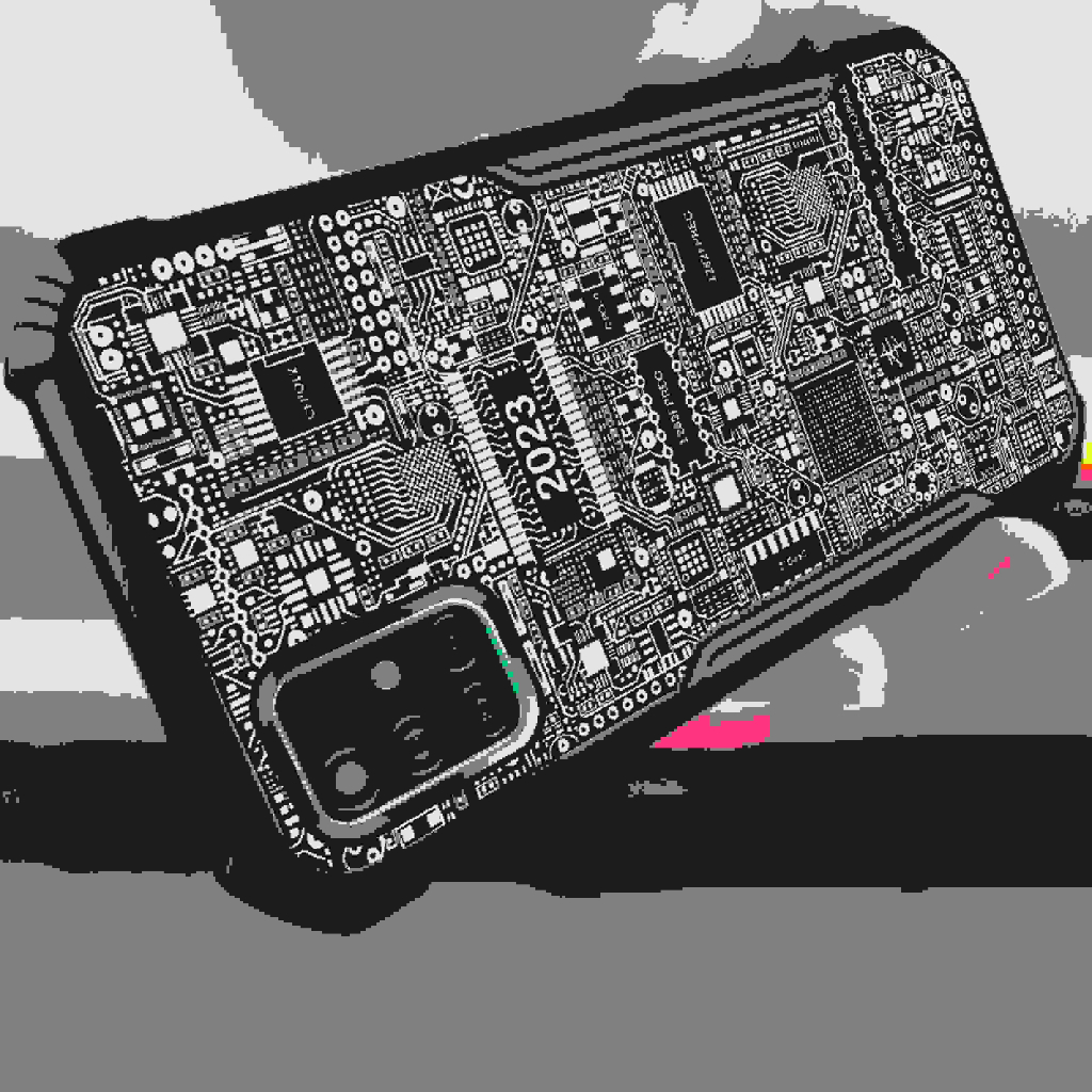 SAMSUNG 電路板圖案手機殼適用於三星 M20 M30S M21 M30 M31S M51 M31 Prime F4