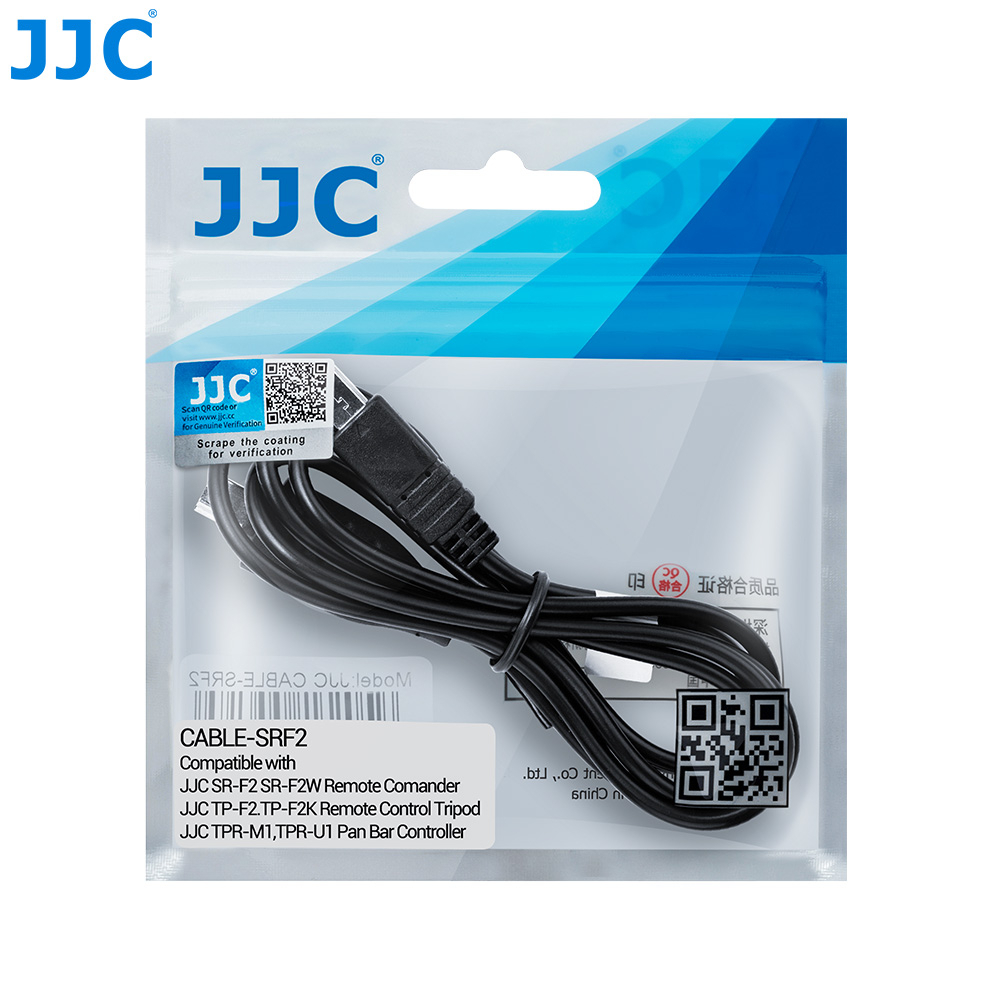JJC CABLE-SRF2 索尼相機攝像機連接線 JJC TP-S2 TP-F2 SR-F2 TPR-U1 等遙控適用