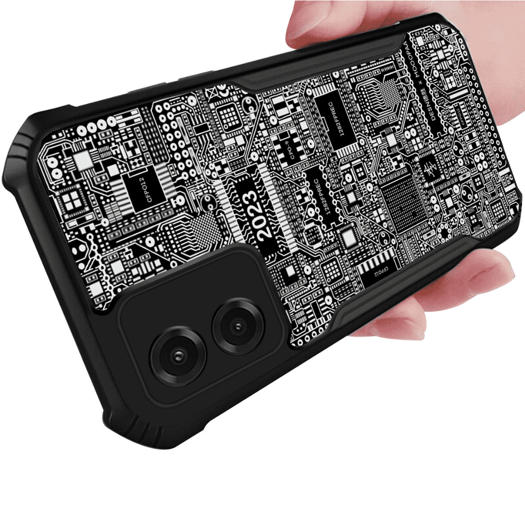 電路板圖案手機殼適用於 OPPO F1S A59 A59S F3 F7 F19 F17 F11 Pro Plus Ren