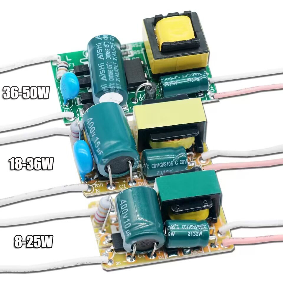 8w 18W 25W 36W 50W 300mA 非隔離LED球泡燈驅動器恆流變壓器交流轉直流轉換器電源單元裝置