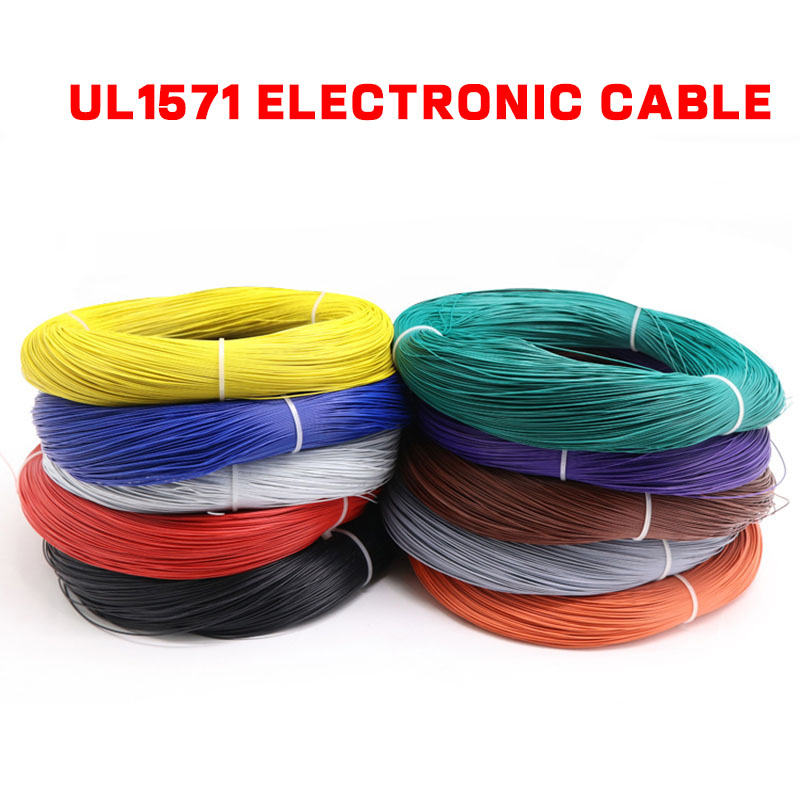UL1571 22AWG 20AWG 18AWG 16AWG PVC電子線鍍錫銅絲細設備連接線電路板引線導線*-&amp;&amp;&amp;&amp;