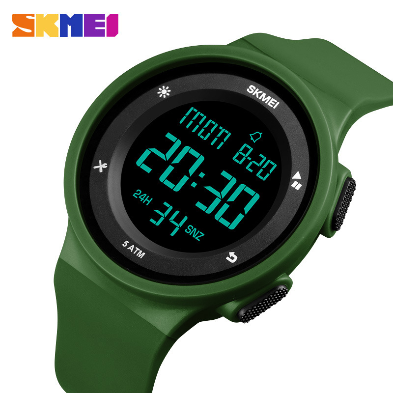 【電子發票＋免運費】時刻美SKMEI 1445 新款電子錶 手錶 男士學生網紅多功能時尚電子運動防水手錶