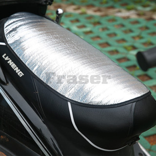 【散熱】通用防水反光鋁箔膜防曬隔熱墊滑板車座墊電動自行車座墊隔熱墊摩托車座套