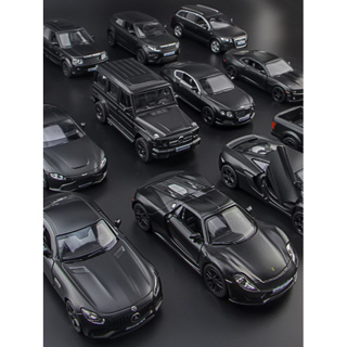 Rmz CITY 1:36 酷黑系列汽車模型合金壓鑄玩具車