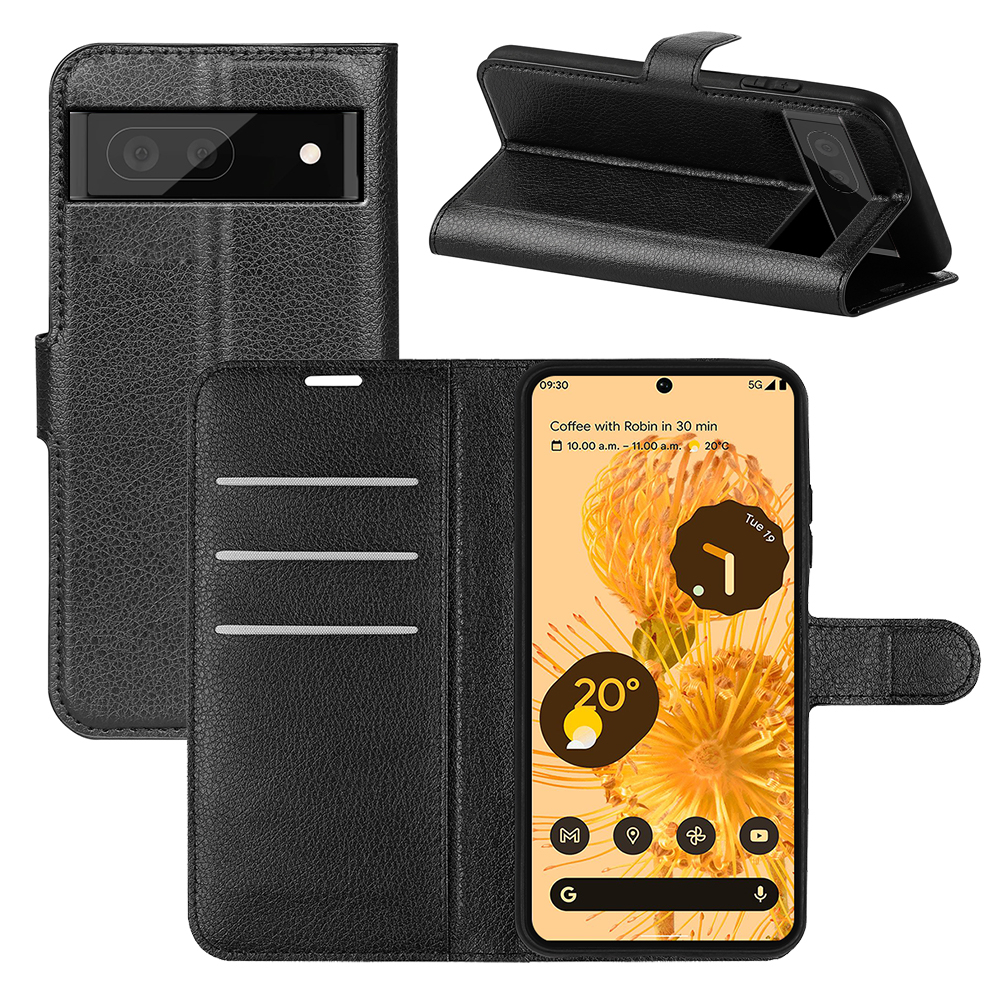 Google Pixel 7A 7 Pro 6A 6 Pro 翻蓋卡槽手機殼保護套的豪華磁性手機殼