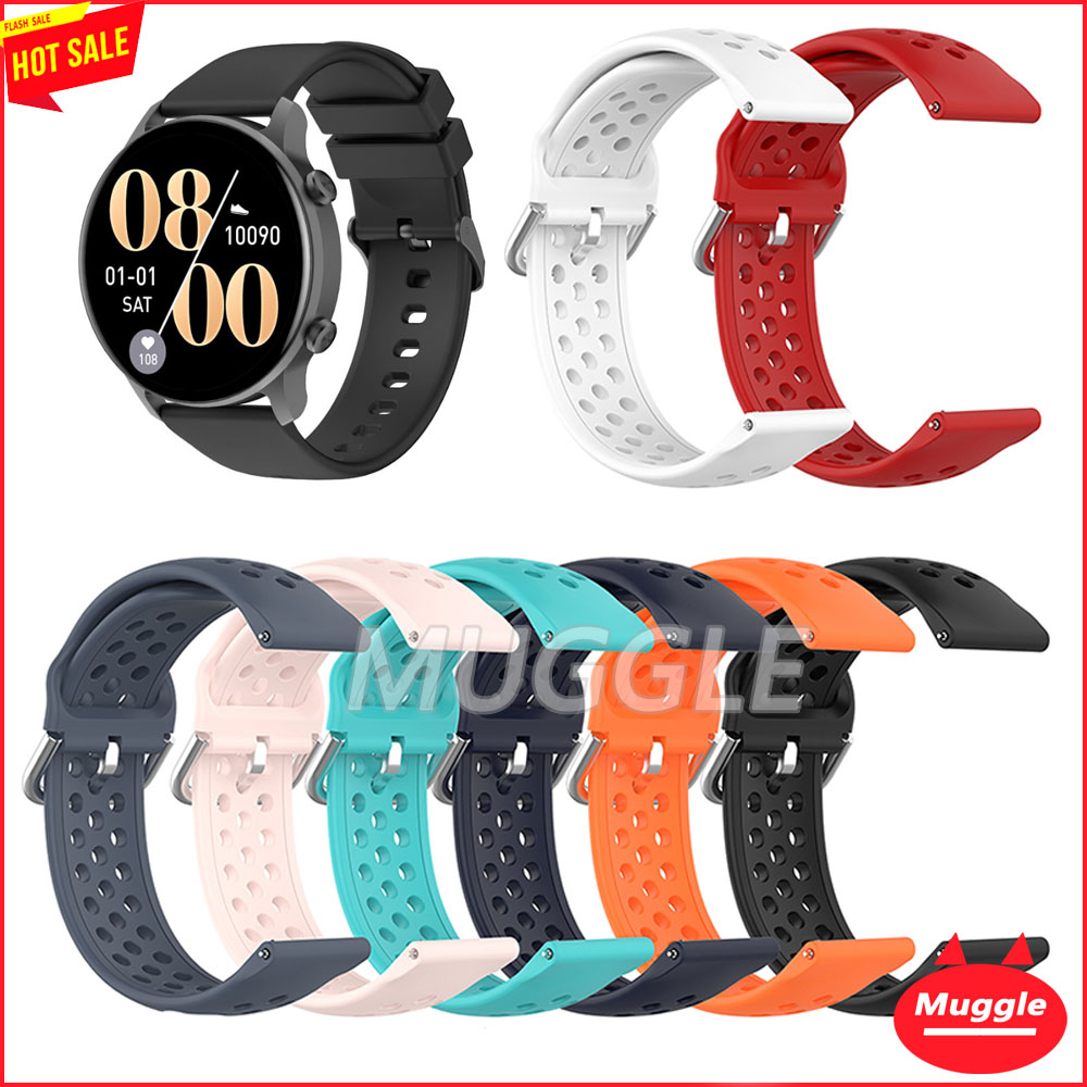 【現貨】樂米 larmi infinity 3 4 樂米智能手錶錶帶 夏季透氣款運動錶帶樂米 KW76 矽膠腕帶