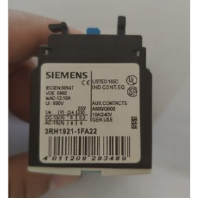 西門子輔助觸頭3RH1921-1FA22/1HA22/1CA01/1CA10/1DA11/1EA11/1FA3