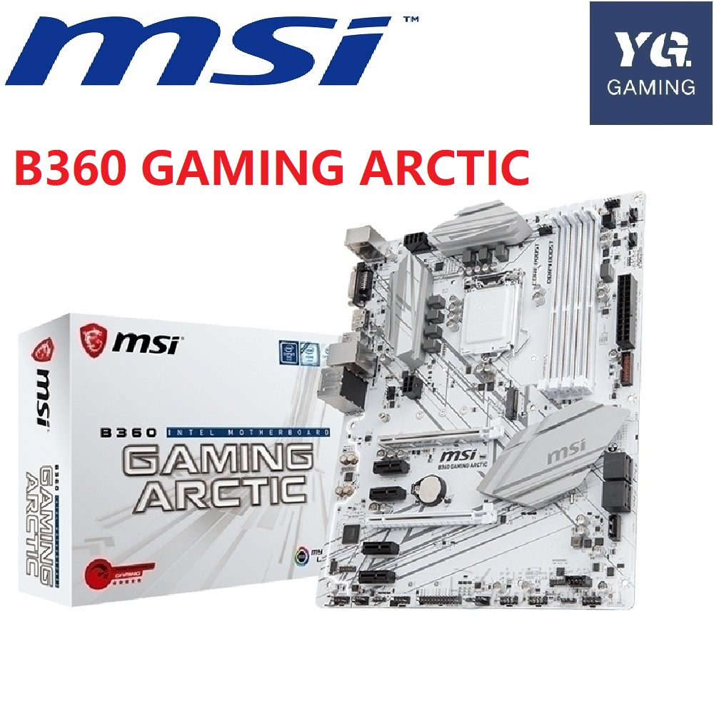 適用於微星 B360 GAMING ARCTIC 主板 LGA 1151 DDR4 適用於 Intel B360 B36