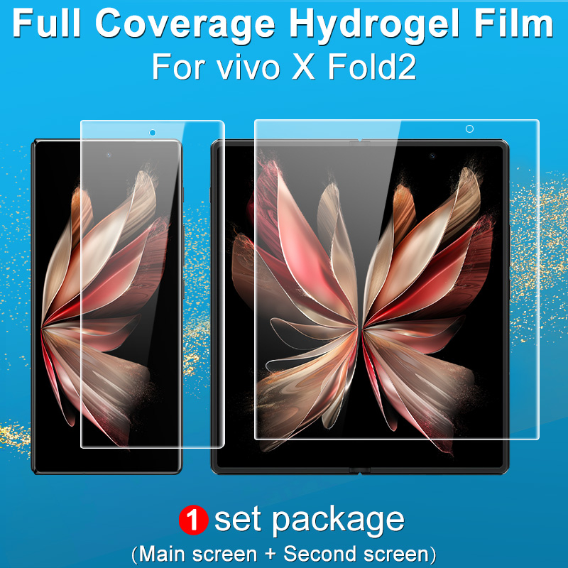 imak Vivo X Fold2 超薄水凝軟膜 Vivo X Fold 2 保護膜TPU螢幕外屏保護膜 內屏保護膜