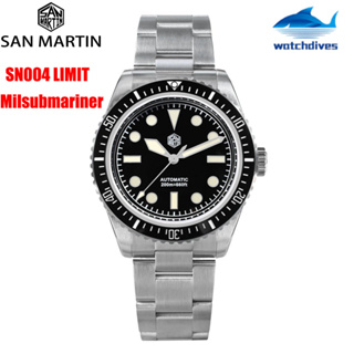 Watchdives San Martin SN004 V2 Milsubmariner 男士手錶 38 毫米潛水員 6