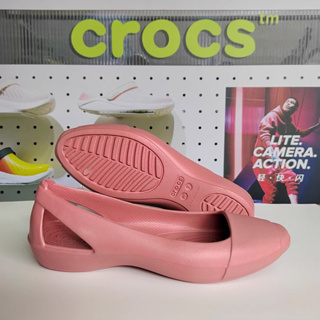 Crocs夏季女鞋仙安娜平底鞋卡駱馳低幫防滑耐磨戶外休閒鞋202811
