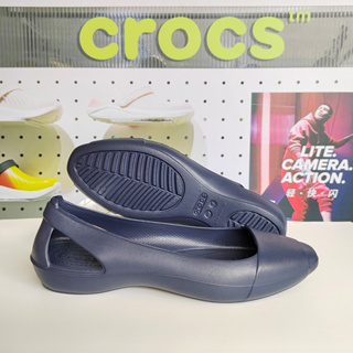 Crocs女鞋卡駱馳夏季新款仙安娜休閒平底鞋淺口涼鞋202811