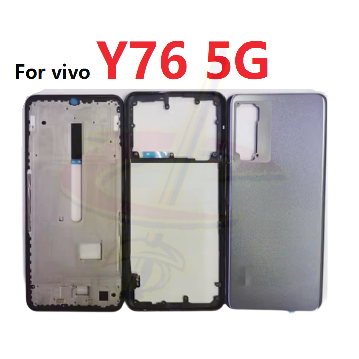 Vivo Y76 5G液晶前框後蓋中框 後蓋 外殼 後蓋玻璃蓋 電池後蓋 更換