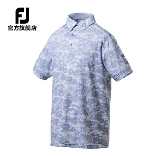 Footjoy高爾夫服裝FJ男士運動休閒親膚透氣golf短袖POLO衫