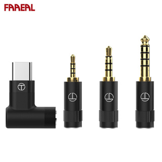 Faaeal TRN 耳機插頭 3.5mm/2.5mm/4.4mm/Type-C 音頻連接器耳機插孔公插頭適用於 TRN