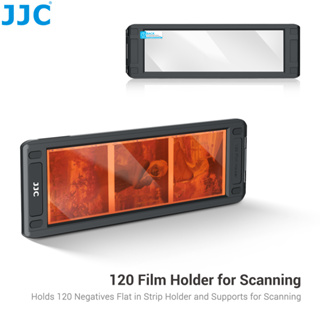 JJC 120中畫幅底片掃描夾 用於帶背光裝置的掃描儀掃描120中畫幅膠片 膠捲負片數位化轉換工具