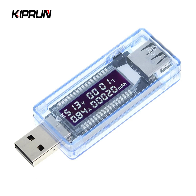 Kiprun USB電流電壓容量測試儀電壓電流電壓檢測充電器容量測試儀測試儀儀表移動電源檢測儀電池測試