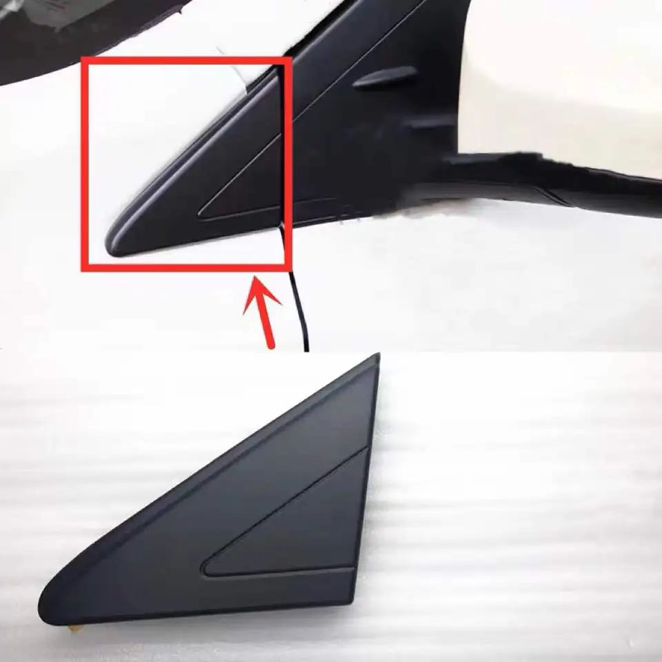 丰田威驰 後視鏡成型後視鏡三角蓋三角形裝飾板適用於豐田 vios gen3 supman 2014-2020