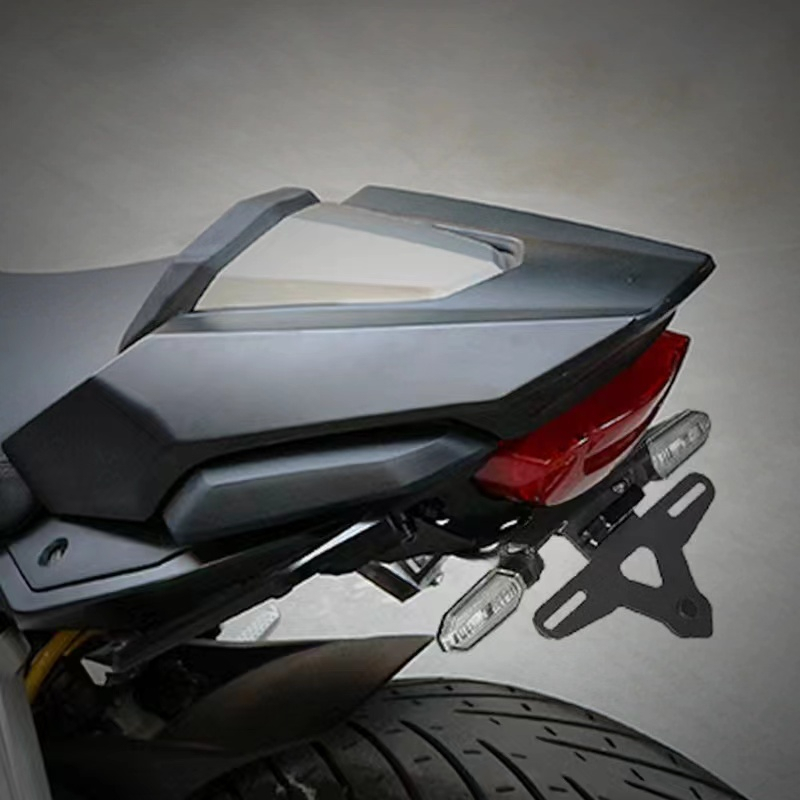 HONDA Lckxoall 摩托車牌照架尾燈支架整潔擋泥板無消除器適用於 2019 2020 年本田 CB650R C