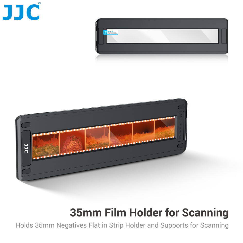 JJC FH-135 負片掃描固定夾 用於帶背光裝置的掃描儀掃描35mm中畫幅膠片 膠捲底片數位化轉換輔助工具