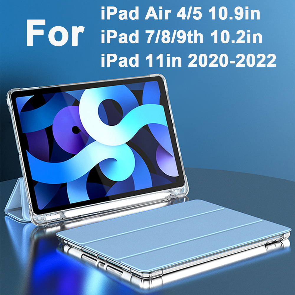 Ipad Air 保護套 4 5 10.9 適用於 iPad 7/8/9th Generation 10.9 Pro 1