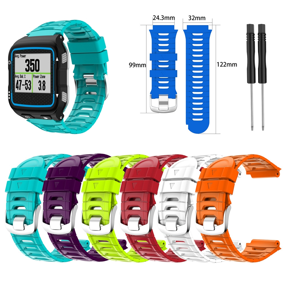 Garmin Forerunner 920XT 錶帶替換錶帶矽膠錶帶帶工具