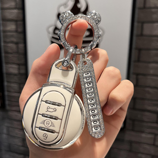 Tpu 鑰匙包適用於 BMW NIMI mini cooper countryman clubman 時尚鑰匙包可愛鑰匙