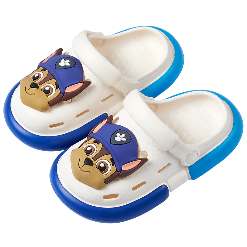 幸福瑪麗crocs兒童拖鞋夏季女童1-3歲嬰幼兒女童洗澡寶寶涼拖鞋外穿