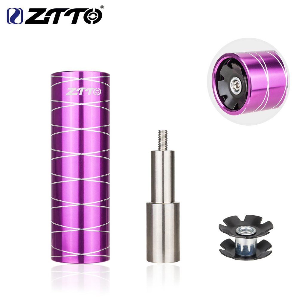 Ztto 自行車無螺紋耳機星形螺母安裝工具擴展套筒設置安裝驅動器適用於 1 1/8" 28.6 前叉轉向器