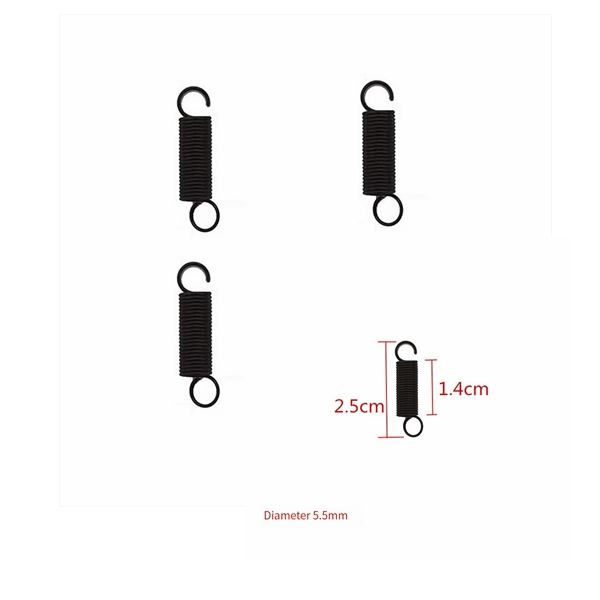 HAIER 國際牌 1/4 件微波爐門鉤彈簧配件適用於格蘭仕/美的/海爾/松下/LG 微波爐