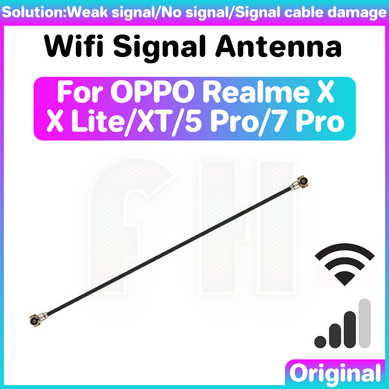 Wifi 信號天線適用於 OPPO Realme X XT Lite 5 7 Pro 帶狀線同軸連接器信號 Wi-Fi
