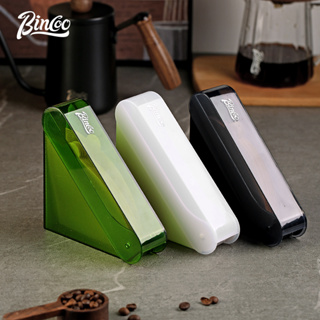 Bincoo咖啡濾紙架手衝掛耳V60扇型咖啡濾紙收納盒過濾防塵通用款
