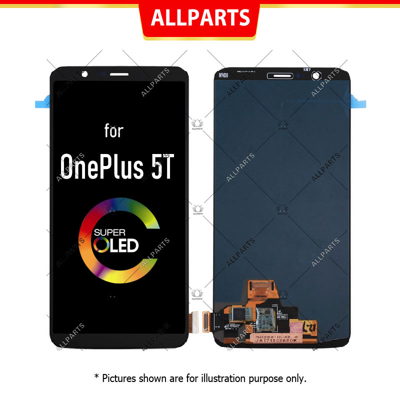 用於 OnePlus 5 5T 1+5 LCD 觸摸屏數字化儀更換的 OLED 顯示屏