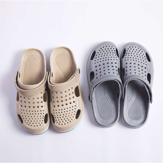 Crocs 男士 3 色 sandle lelaki 夏季木屐鞋 crocs 鞋洞洞鞋男