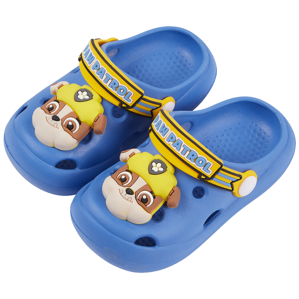 Cheerful Mario幸福瑪麗crocs男女夏季卡通包頭鞋軟底防滑兒童涼鞋小童