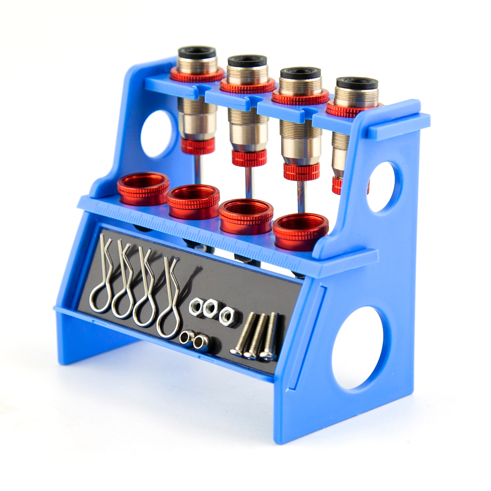 遙控車減震器減震器坑支架添加油架帶磁性 36218 備件配件適用於 Kyosho 遙控車