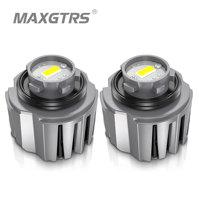 Maxgtrs 2X 雙色 L1B LW5B 汽車 Led 霧燈適用於豐田卡羅拉 TOURING CROSS CROWN