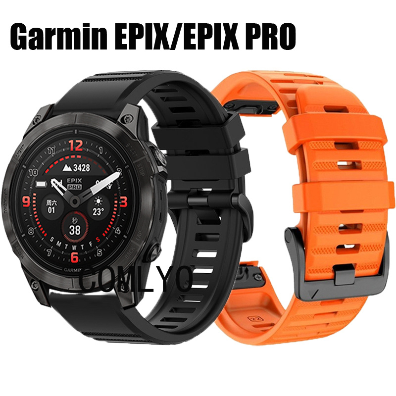 適用於 Garmin EPIX PRO 51MM 47MM 錶帶 矽膠 快拆 佳明智能手錶帶
