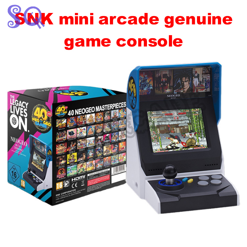 Snk Neo Geo 迷你游戲機(亞洲版)* 正品*Mini FC 搖桿遊戲機復古街機懷舊掌上熱血系列