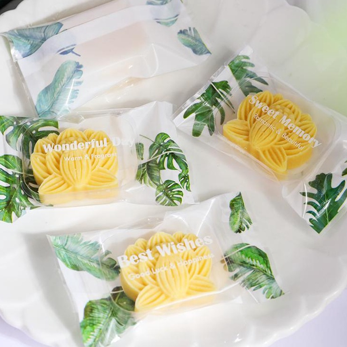 【現貨】綠豆糕包裝袋 機封 透明含託 冰糕包裝盒 布朗尼袋子 鳳梨酥雪花酥盒子