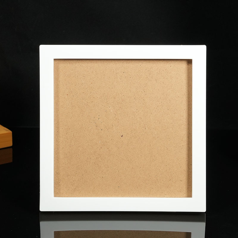 鑽石畫專用木框18x18塑料框內徑15cm桌面展示專用框
