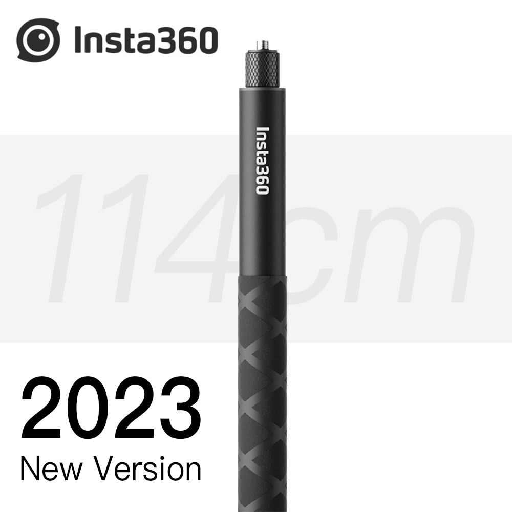 原裝 Insta360 X3/GO 3 114cm 隱形自拍杆,兼容性:X4、X3、ONE RS、GO 2、ONE X2