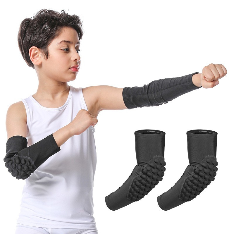 兒童護具 籃球 輪滑 保護套裝 運動 護膝 護肘 兒童 蜂窩防撞護具 輕薄 防滑 裝備