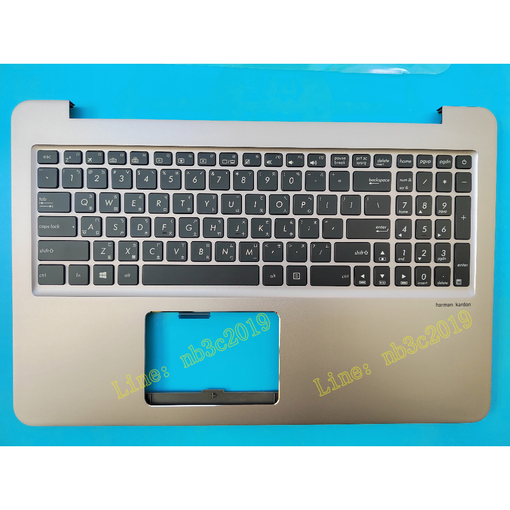 Asus UX510 UX510U UX510UA UX510UW UX510UX V510UX 繁體中文鍵盤