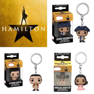 Funko POP 鑰匙扣:Hamilton - Alexander Hamilton/Angelica Schuyle