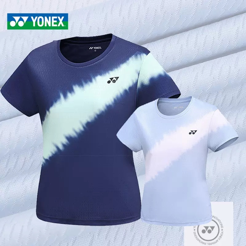 Yonex羽毛球服男女運動短袖上衣速乾夏季球衣t恤