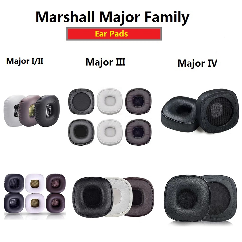 Marshall Major I/II/III/IV 1 2 3 4 耳機耳墊維修零件耳墊的替換耳墊墊