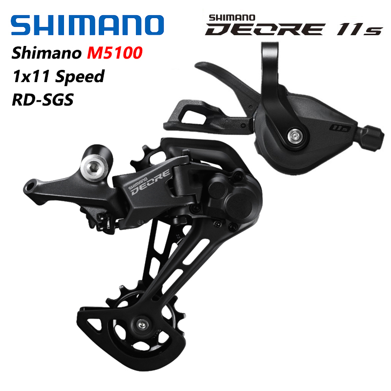 Shimano Deore M5100 11 速右變速桿+後變速器 SGS MTB 11s RD SL