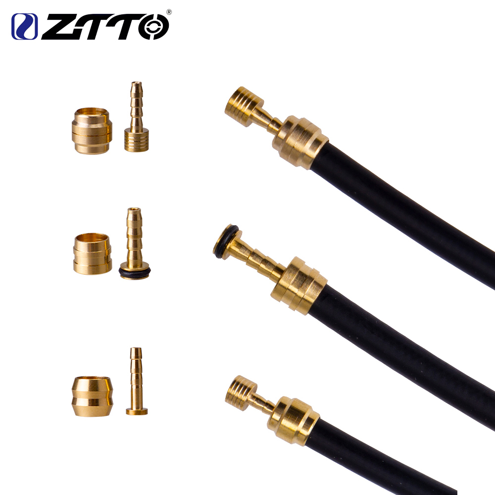 Ztto 10 套 MTB 自行車油剎橄欖頭油針液壓盤式剎車油針黃銅襯套適用於 Sr MAGuraTekRO 零件